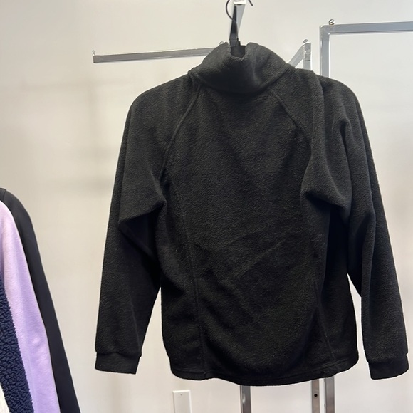 Black Columbia zip up fleece size 14/16 - Picture 4 of 4